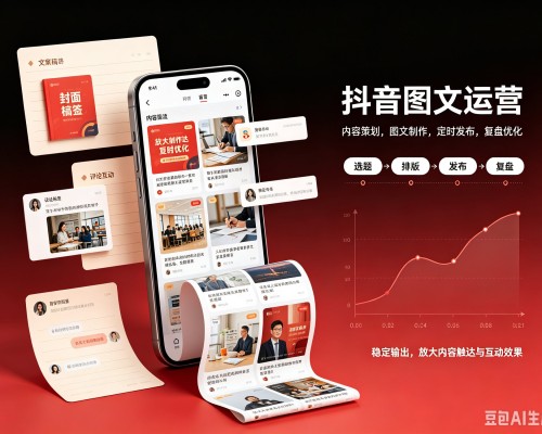 无极抖音图文代运营服务