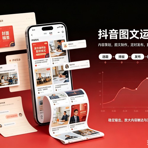 无极抖音图文代运营服务